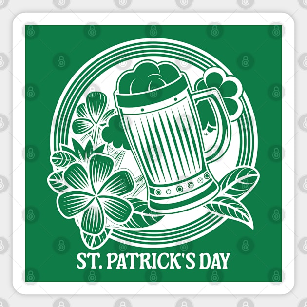 St Patricks day Magnet by valentinahramov